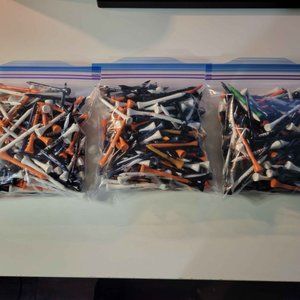 Golf tees lot great for driving range